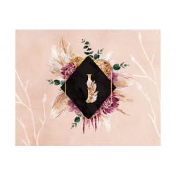 TORBA NA RAMIĘ - 45x50 czaszki czarne