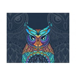 TORBA NA RAMIĘ - 45x50 czaszki czarne