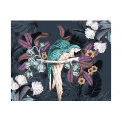 TORBA NA RAMIĘ - 45x50 czaszki czarne