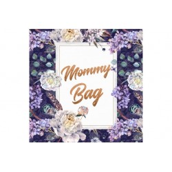 TORBA NA RAMIĘ - 45x50 czaszki czarne