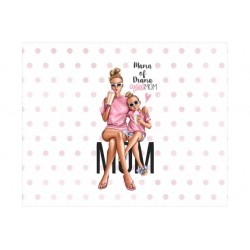 TORBA NA RAMIĘ - 45x50 czaszki czarne