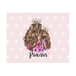 TORBA NA RAMIĘ - 45x50 czaszki czarne