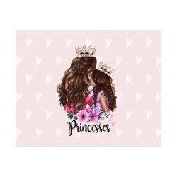 TORBA NA RAMIĘ - 45x50 czaszki czarne