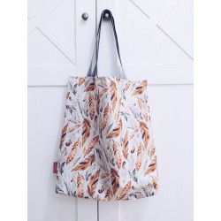 Torba na ramię 45x50 piórka