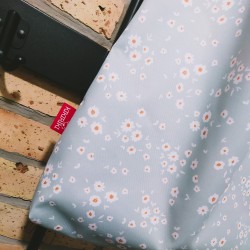 Torba na ramię 45x50 kwiaty boho