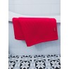 Ręcznik waflowy kąpielowy 100x150 duży - CZERWONY 100% bawełna
