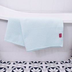 Ręcznik waflowy kąpielowy 100x150 duży - MIĘTOWY 100% bawełna