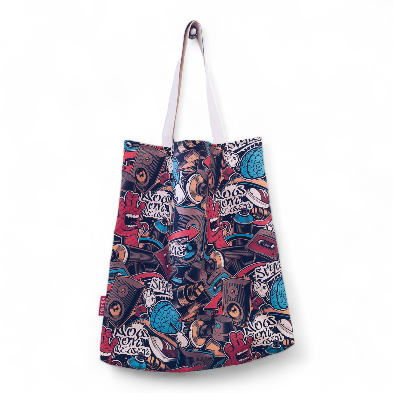 Torba na ramię  45x50 graffiti
