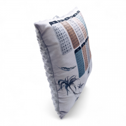 Poduszka z tabliczką mnożenia 40x40 - Dinozaury