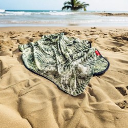 Zestaw ręczników bambusowy - Zielone paprocie