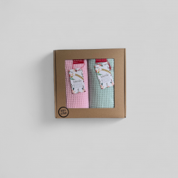 Komplet ręczników waflowych...