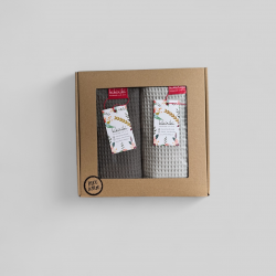 Komplet ręczników waflowych...