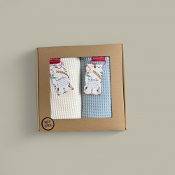 Komplet ręczników waflowych...