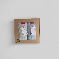 Komplet ręczników waflowych...