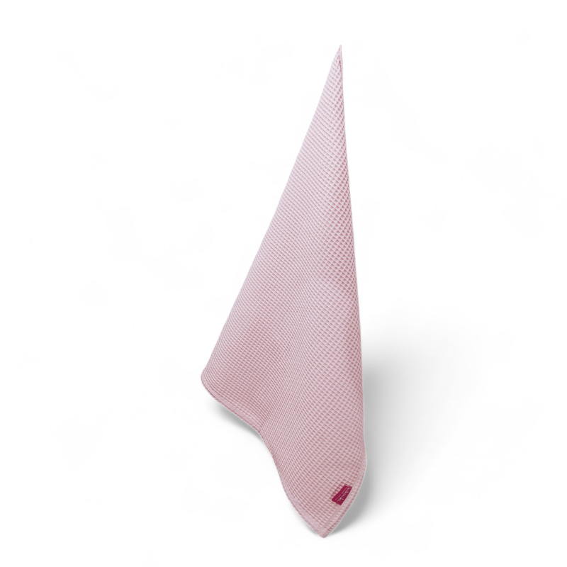 Ręcznik waflowy 70x100 - KORALOWY 100% bawełna