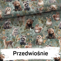 Ręcznik bambusowy do włosów 75x100 - Przedwiośnie