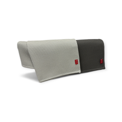 Ręcznik waflowy średni 70x140 kąpielowy, plażowy, basenowy, na saunę - ciemny szary, 100% bawełna