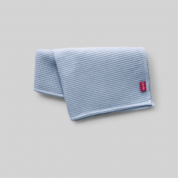 Ręcznik waflowy kąpielowy 100x150 duży - BŁĘKITNY 100% bawełna