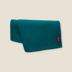 Ręcznik kąpielowy 100x150 duży, waflowy 100% bawełna - NIEBIESKI MORSKI