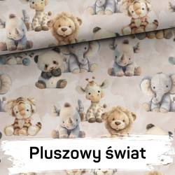 Wzór i wielkość do wyboru - Komplet pościel z wypełnieniem + poduszka -  bawełna z minky