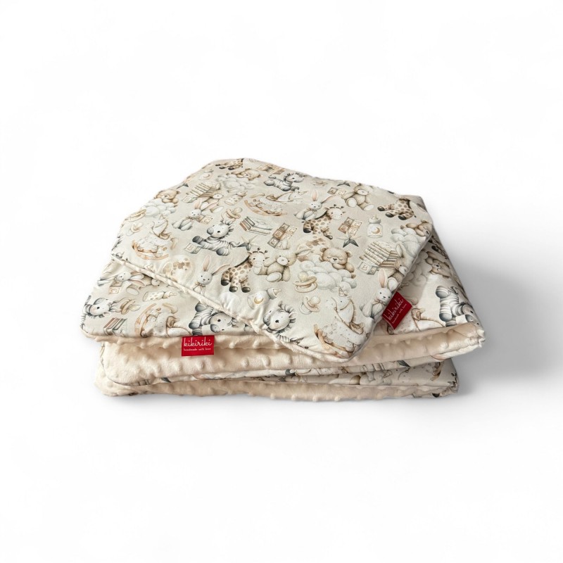 Komplet pościel z wypełnieniem + poduszka -  bawełna z minky - baby dream rozmiar do wyboru