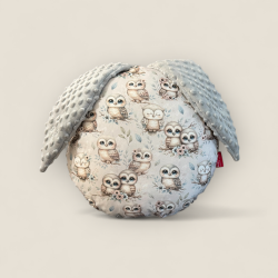 Poduszka z uszkami - Sowy