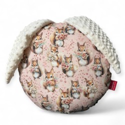 Poduszka z uszkami - Wiewiórki