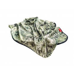 Ręcznik bambusowy do włosów 75x100 - Zielone paprocie