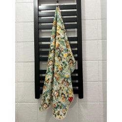 Ręcznik bambusowy do włosów 75x100 - Dżungla