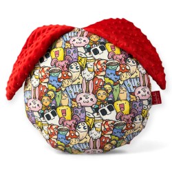 Poduszka z uszkami - happy...