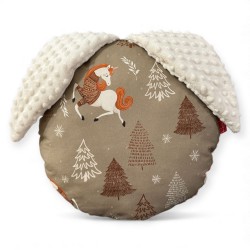 Poduszka z uszkami - Zimowe...