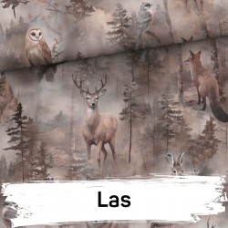 Ręcznik bambusowy do ciała 100x150 - Las