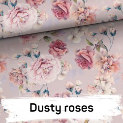 Ręcznik bambusowy do włosów 75x100 - Dusty rose