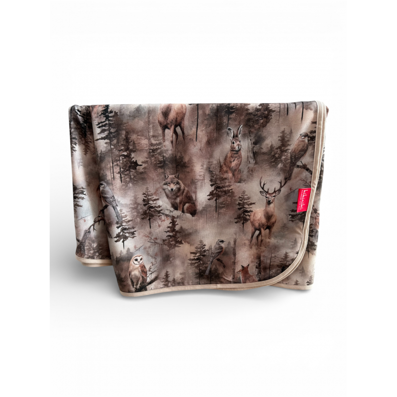 Ręcznik bambusowy do ciała 100x150 - Las