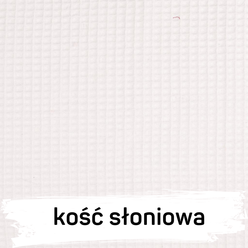 Ręcznik 45x95 bawełna wafel - kość słoniowa