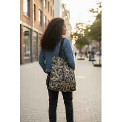 Torba na ramię 45x50 - morskie liście